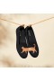  VIVAIA Round-Toe Bordado Loafer (Audrey) Sapatos Baixos Pretos
