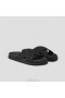  VIVAIA Criss Cross Straps Slides (Natalia) Szandál Fekete
