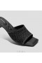  VIVAIA Square-Cap Block Heel Szandál (Juliet Pro) Szandál Fekete