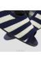  VIVAIA Peep Cap Wedge (Tamia Peep Cap) High Shoes Navy Stripes
