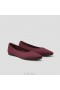  VIVAIA hegyes sapkás balettlapos (Aria 5°) lapos cipő Sparkle Bordeaux