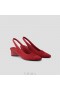  VIVAIA hegyes orrú Slingback szandál (Leah) szandál piros