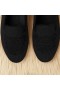  VIVAIA Kerekujjú Faux Mink-Knit Loafers Fekete