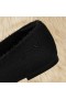  VIVAIA Kerekujjú Faux Mink-Knit Loafers Fekete