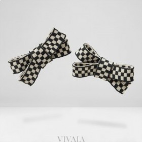  VIVAIA Kivehető masni - ADDIE DIY Charms Kockás