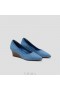 VIVAIA Ding Toe Pointe (Aria Wedge Pro) Bróga Arda Denim Uigí