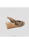 VIVAIA Almond Cap Slingback Wedge Sandals (Tamia Slingback Wedge Pro) cuma nathair sandals