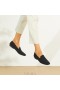  Caipín Cearnóg VIVAIA Loafers Dubh