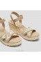  VIVAIA Sandals Wedge Babhta-ladhar (Sally Pro) Sandals Tíogair Péitseog Nude