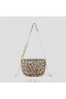 VIVAIA Sóifia Crossbody Mála - Dark Liopard ghualainn mála Liopard Dark