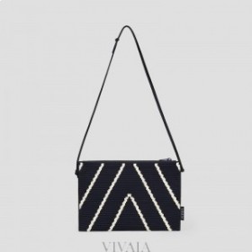  VIVAIA Lucy Crossbody Mála-Mála Gualainn Chevron Mara Chevron Mara