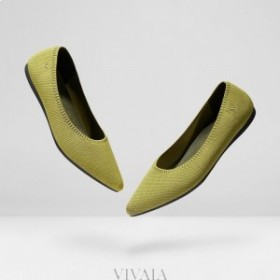  Árasáin Ballet Cap Pointe VIVAIA Bróga Maol Olive Green
