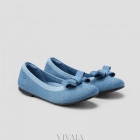  VIVAIA Babhta Toe Flat (Claire) + Bróga Maol Bow Saor in Aisce Gorm