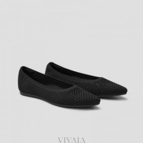 VIVAIA Cap Pointe Breathable Mogalra Ballet Flats (Aria 5°) Bróga Maol Dubh