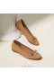  VIVAIA Almond Cap Bow Flats (Tiana) Scarpe basse Noce moscata