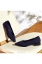 VIVAIA Scarpe con Tacco a Punta Quadrata Piccola (Minnie Pro) Scarpe Alte Blu Navy