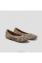  VIVAIA Scarpe basse con punta tonda (Claire) Scarpe basse effetto serpente