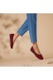VIVAIA Scarpe basse con punta tonda (Claire Walker) Scarpe basse rosse