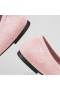 VIVAIA Scarpe basse pieghevoli con punta tonda e fiocco rosa