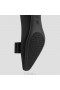  VIVAIA Scarpe col tacco alto piccole con punta quadrata e ciondolo rimovibile (Titli Pro) nere