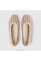  VIVAIA Scarpe basse con punta tonda e fiocco rosa