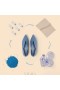  VIVAIA Scarpe basse con punta a V e taglio basso Blu