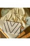  VIVAIA Lucy Crossbody Bag-Borsa a tracolla avorio Chevron Borsa a tracolla avorio Chevron
