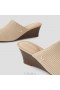  VIVAIA Mules con zeppa a punta quadrata (Margot Wedge Mules) Mules Mandorla
