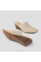  VIVAIA Mules con zeppa a punta quadrata (Margot Wedge Mules) Mules Mandorla