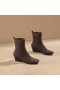  Stivali idrorepellenti VIVAIA Square-Cap (Margot Wedge Bootie) Stivali Cioccolato fondente