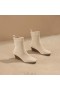  Stivali idrorepellenti VIVAIA Square-Cap (Margot Wedge Bootie) Stivali Mandorla