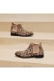 VIVAIA Square Cap Stivaletti Idrorepellenti (Ryan Pro) Stivali Leopardo Scuro