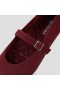 VIVAIA Scarpe da corsa Mary-Jane a punta (Aria Walker Mary-Jane) Scarpe basse rosse