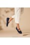  Scarpe da corsa VIVAIA con punta tonda (Claire Walker Mary-Jane) Scarpe basse blu navy