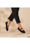 Scarpe da corsa VIVAIA Square Cap Mary Jane (Margot Walker Mary Jane) Scarpe basse nere