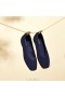  VIVAIA Square Cap V-Cut Flats (Margot 2.0) Scarpe basse blu navy