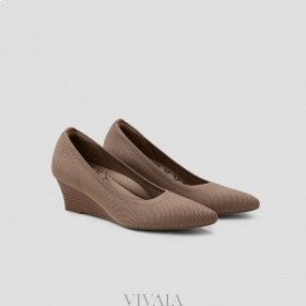  Scarpe alte con zeppa a punta VIVAIA (Aria Wedge Pro) Espresso