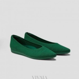 VIVAIA Scarpe da corsa Ballerine a punta (Aria Walker) Scarpe basse Verdi