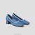 VIVAIA Scarpe con Tacco Grosso e Punta Quadrata (Melody) Blu
