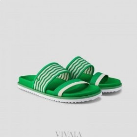  VIVAIA ダブルストラップ フリップフロップサンダル (Naina) サンダル グリーン
