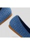 VIVAIA Ballett med spisshette (Aria 5°) Flate sko Denim vevd