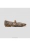  VIVAIA Square Cap Mary-Jane (Margot Mary-Jane) Flate sko Snake Look