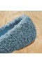  VIVAIA Rund-Toe Resirkulert Faux Fur Loafers Blå