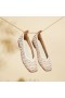  VIVAIA Square-Toe V-Cut Flats (Margot 2.0) Flate sko Naturheklet