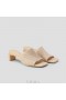  VIVAIA Square-Toe Block Hæl Slides (Jade) Sandaler Mandel