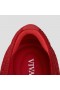 VIVAIA Spiss Cap Pustende Mesh Ballet Flats (Aria 5°) Flat Sko Rød