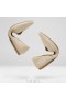  VIVAIA Spiss Cap V-Cut Flats Flat Shoes Golden Mandel