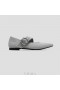  VIVAIA spissede Mary-Jane Flats (Maria) Flate sko Grå Sølv