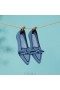  VIVAIA Pointed Cap Bow Loafers (Michelle 2.0) Navy