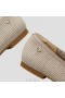  VIVAIA Square-Toe V-Cut Flats (Margot 2.0) Flate sko Havremelk